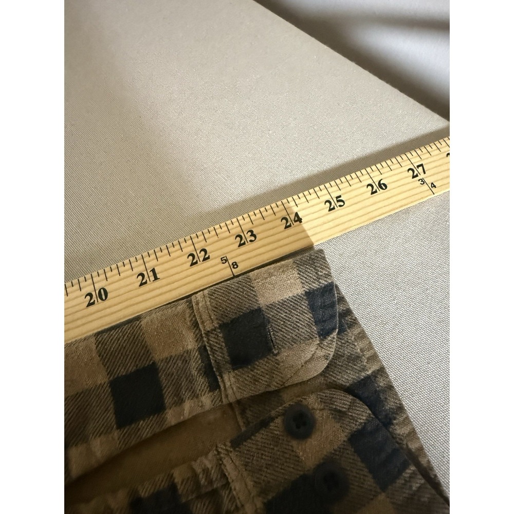 VINTAGE Fieldmaster Flannel Shirt Adult Large Buffalo Check Plaid Made In USA - Picture 14 of 14